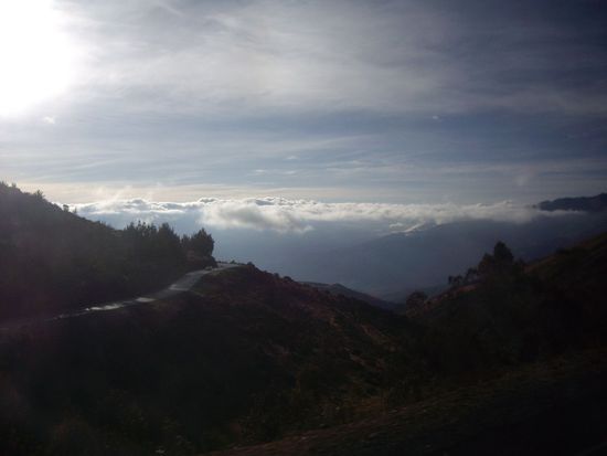 Ich liebe es, über den Wolken zu fahren