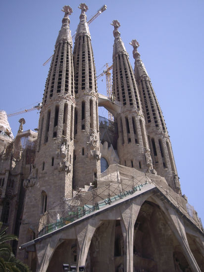Die ewig unfertige, aber mega beeindruckende Sagrada Familia