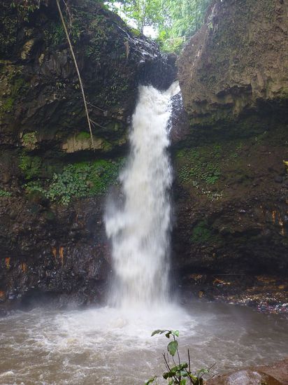 Man beachte den Müll rechts