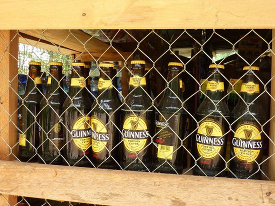 Am Arsch der Heide, aber Guinness im Angebot.