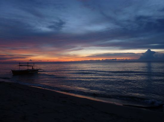 Aber dafuer sind wir am letzten Abend noch mal mit einem schoenen Sunset belohnt worden