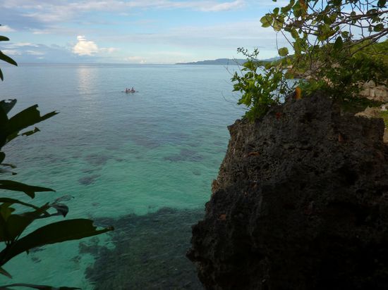 Um es noch mal zu betonen: so sieht das Wasser hier auf den Philippinen aus