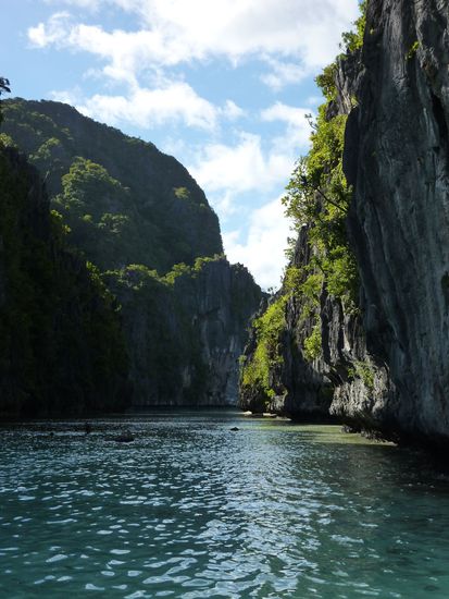Eingang zur Big Lagoon. Da ich immer noch keine wasserfeste Kamera besitze muesst ihr die Lagunen wohl selbst besuchen um sie von innen zu sehen 