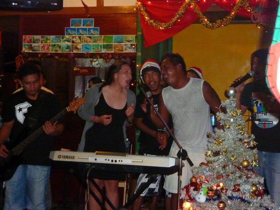 Die Divemaster am abgehen