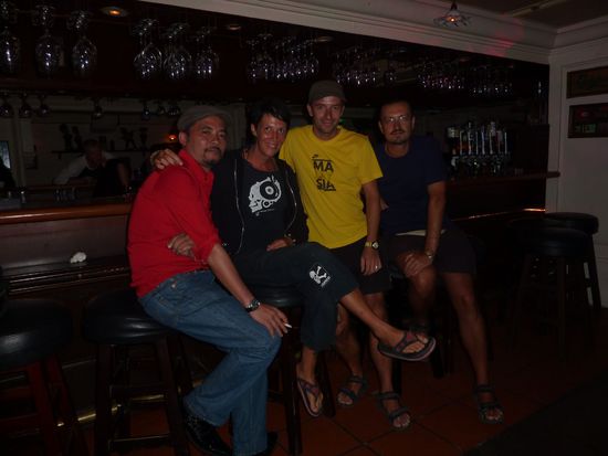 Mit Omar, Matthias und Neven