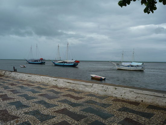 Porto Seguro, Wetter schon schlecht und sonst auch nicht besonders zu empfehlen.