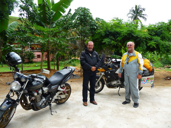 Mein Biker Kollege aus Guarapari der mich bis Piuma begleitete.