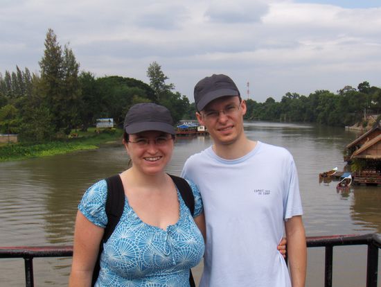 Auf der Brücke am Kwai