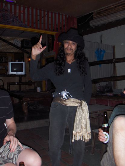 Jack Sparrow - die Haare sind echt!