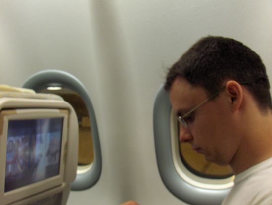 Mit Inseat-Entertainment auf dem Weg von München nach Bangkok