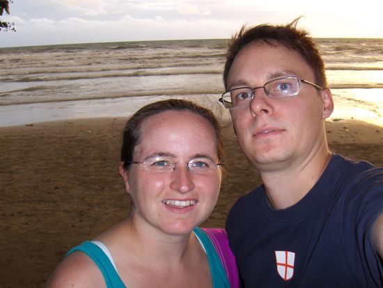 Wenigstens am Abend ließ sich die Sonne etwas blicken