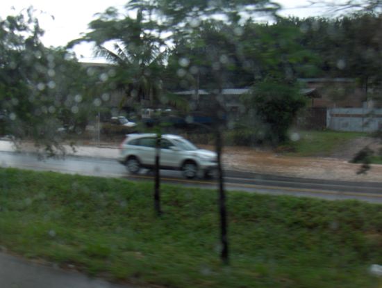 Überschwemmte Straßen