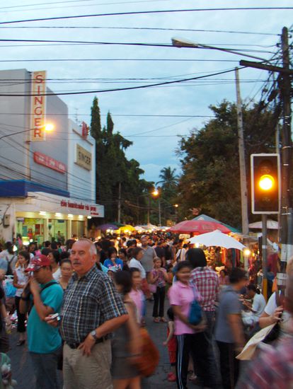 Auf dem Sonntagsmarkt