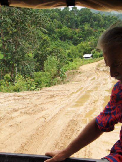 Schlammpiste überwunden!