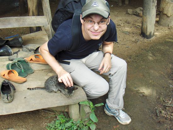 Stefans neues Kuscheltier, hätte er am liebsten mitgebracht