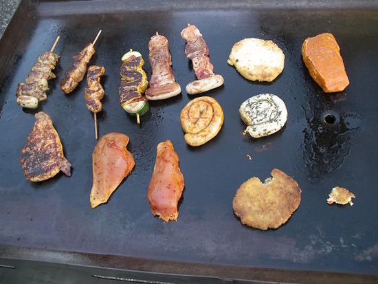 unssere Grilladen. mhhhhhhh...