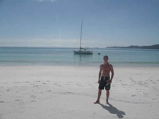 Whithaven Beach mit der Iceberg im Hintergrund