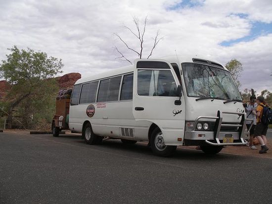 "Bob the Bus" der Wegen einer Panne durch "Guss the Bus" ausgetauscht werden musste. Gute Besserung!!