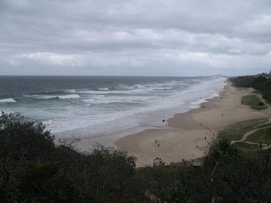 Sunshine Beach mit wenig Sun