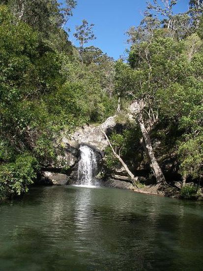 Wasserfall im Condalilla National Park
das Wasser war Sau kalt...
