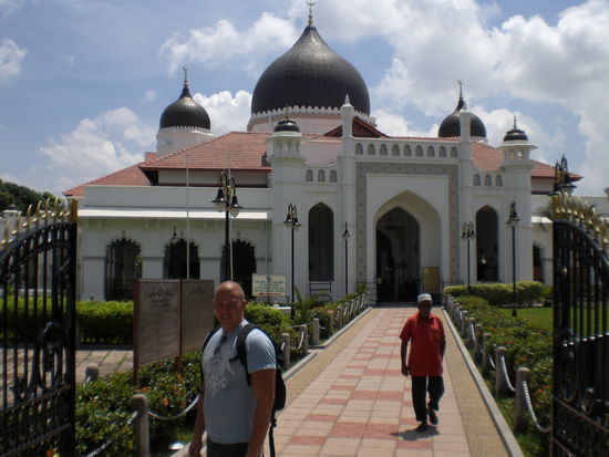 Diese Moschee haben wir von innen besichtigt
