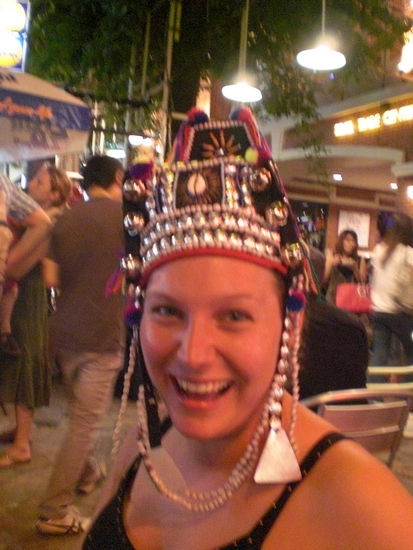 Der Hut der einheimischen Frauen vom Norden