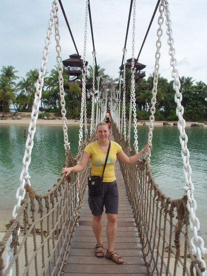 Am südlichsten Punkt von Asien auf Sentosa