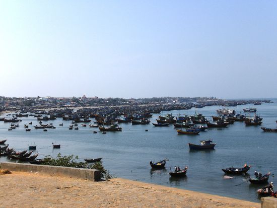 Fischerhafen von Mui Ne