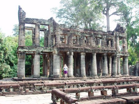 Im Preah Khan Tempel