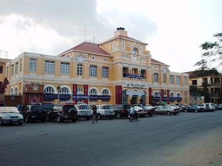 Die Post in Phnom Penh