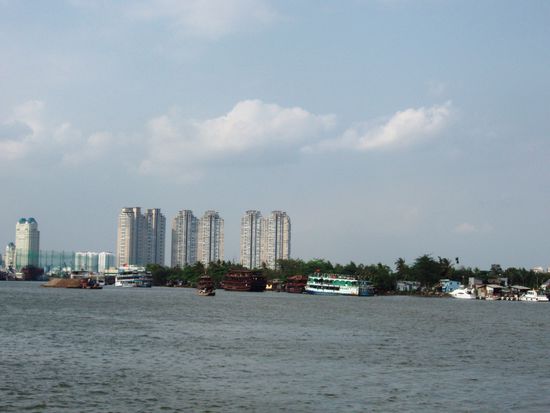 Der Ausblick vom Hafen