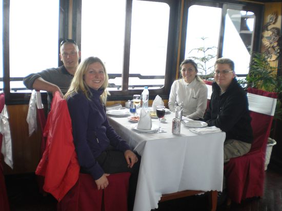 Mittagessen mit Zivar und Andi