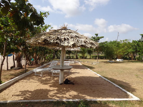 Die einzigen 2 unbequemen Liegen