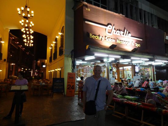 Mittlerweile gibt es hier sogar Massage