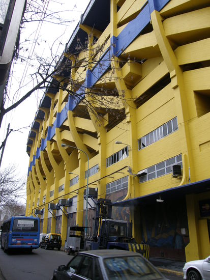 Das Stadion der La Boca Juniors - weltbester Verein