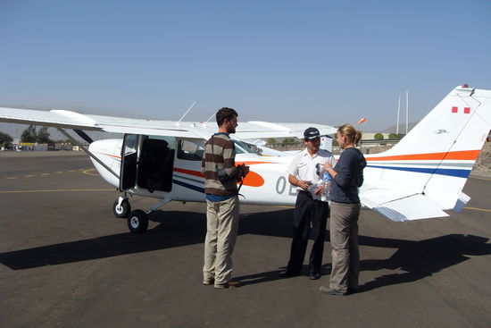 Unser Privatflugzeug!