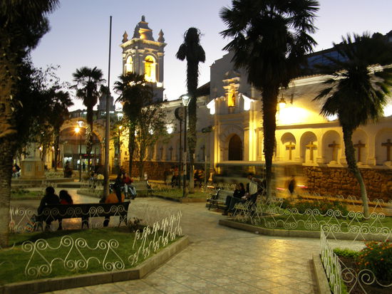 Abends in Sucre...