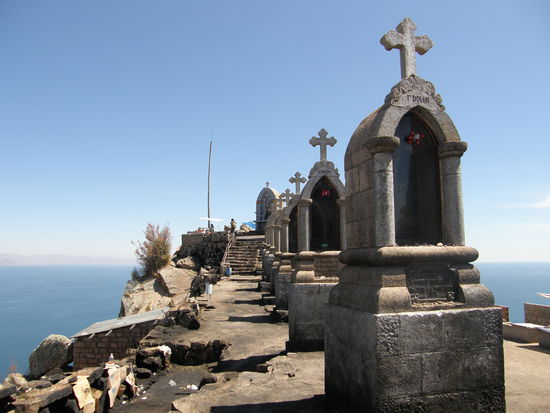 Die letzten Kreuzstationen auf dem Kalvarienberg