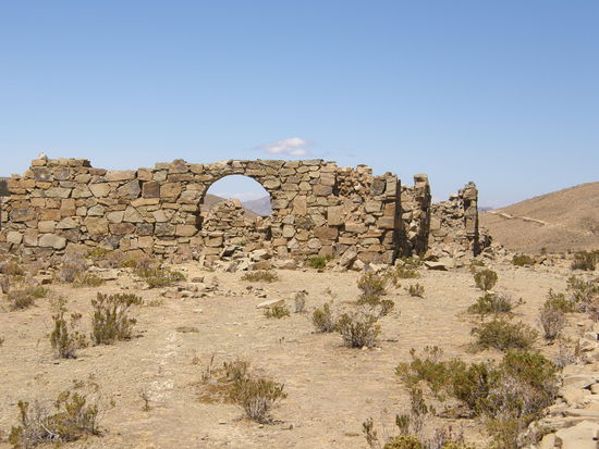 Das was von den Ruinen uebrig ist