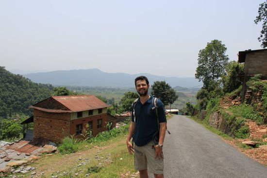 Auf dem Weg zurueck runter