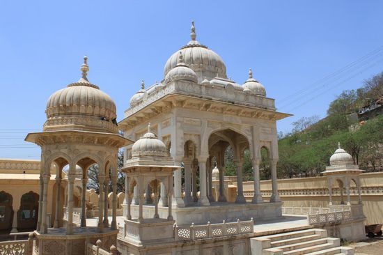 Eines der Grabmale der Maharadscha-Familie