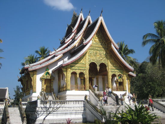 Ein Tempel in Laos