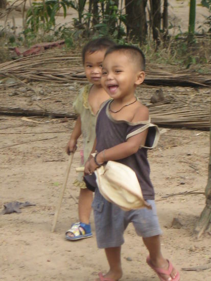 Laotische Kinder
