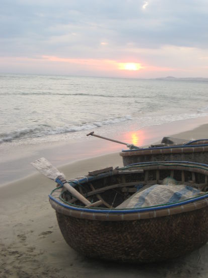 Die geflochtenen Boote