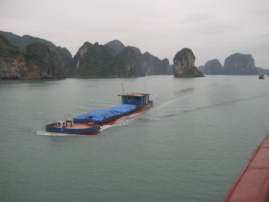 Die Gegend von "Halong Bay"