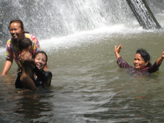 Schnappschüsse von Einheimischen