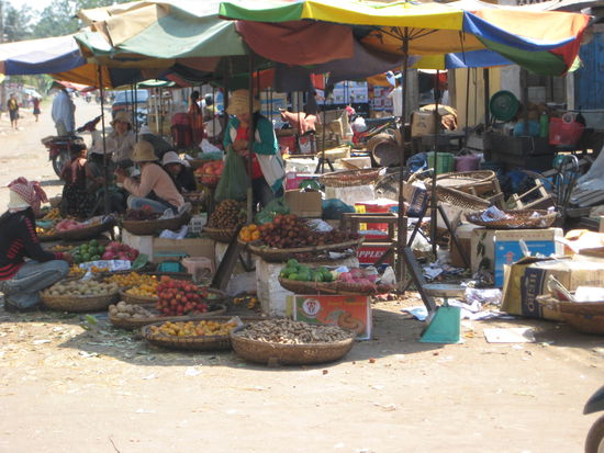 Markt in Kambodscha