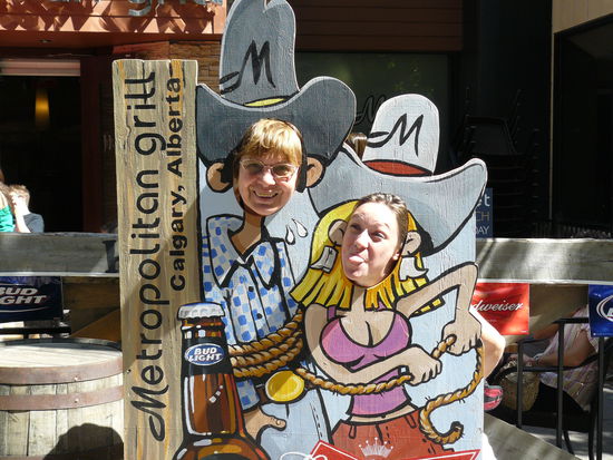 Meine Mama und ich als Cowboy bzw Cowgirl!