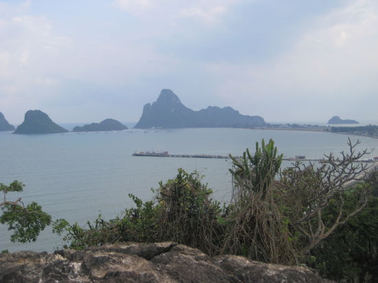 Der Aussichtspunkt vom Tempel