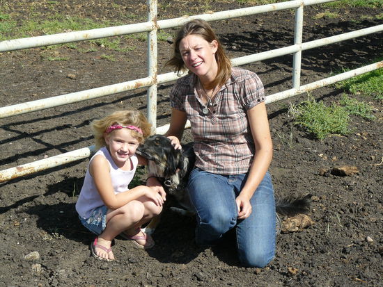 Bild mit Isabel und Sage